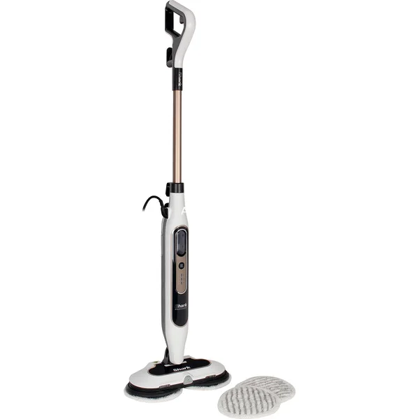 Shark Steam & Scrub Dampfreiniger S8201EU (hellgrau, 1.120 Watt, mit Steam Blaster Technologie)