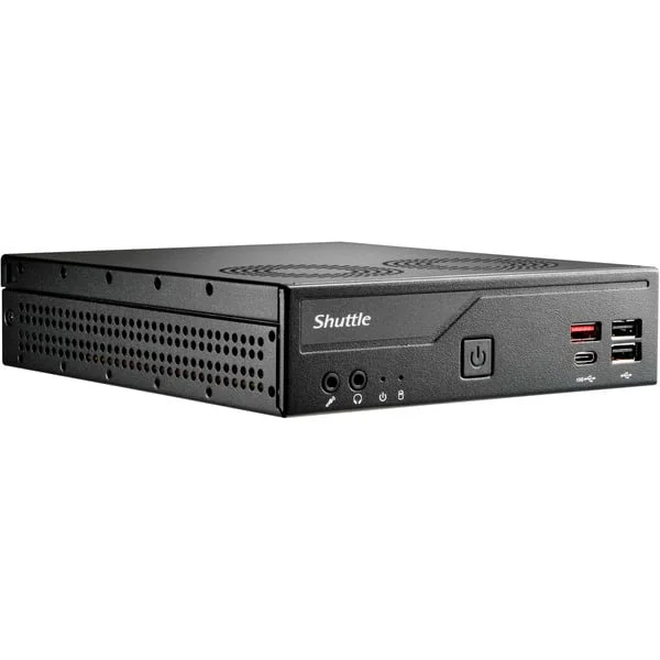 Shuttle XPC slim DH810, Barebone (schwarz, ohne Betriebssystem)