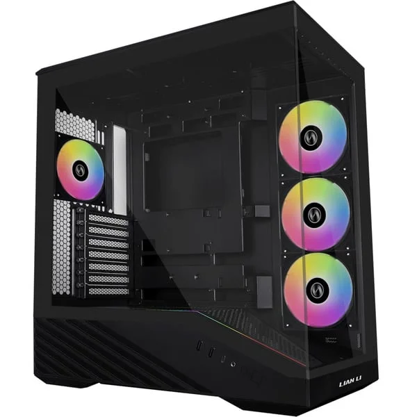 Lian Li Vector V100R, Tower-Gehäuse (schwarz, Tempered Glass x 2)