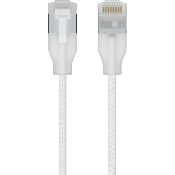 Ubiquiti UniFi Etherlighting Cat.6a Premium-Patchkabel (weiß, 24x 0,15 Meter, gesleevt)