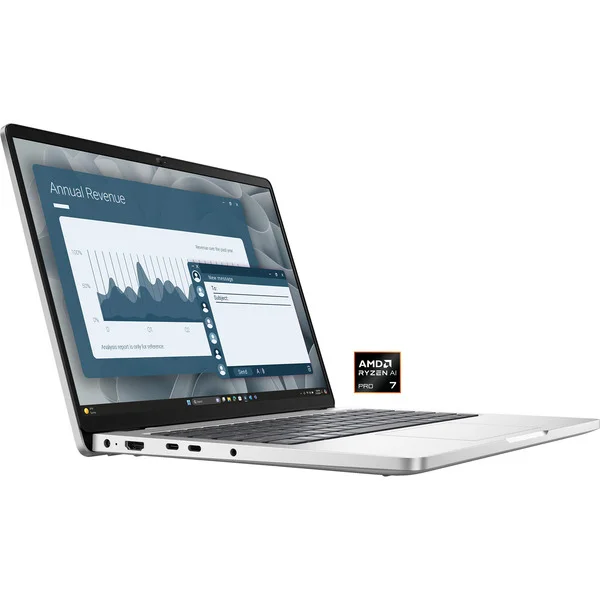 Dell Pro 14-5G8FC, Notebook (platin, AMD Ryzen AI 7 PRO 350, AMD Radeon 860M, 16 GB DDR5, 512 GB (512 GB SSD), Windows 11 Pro)