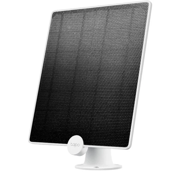 TP-Link Solarpanel Tapo A200, Ladeleistung 4,5 Watt (schwarz/weiß, für akkubetriebene Tapo-Kameras Tapo C425, Tapo C420, Tapo C400)