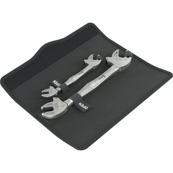 Wera 6006 Joker 2 Set 1 Selbstjustierende Doppelmaulschlüssel, Schraubenschlüssel (2-teilig)