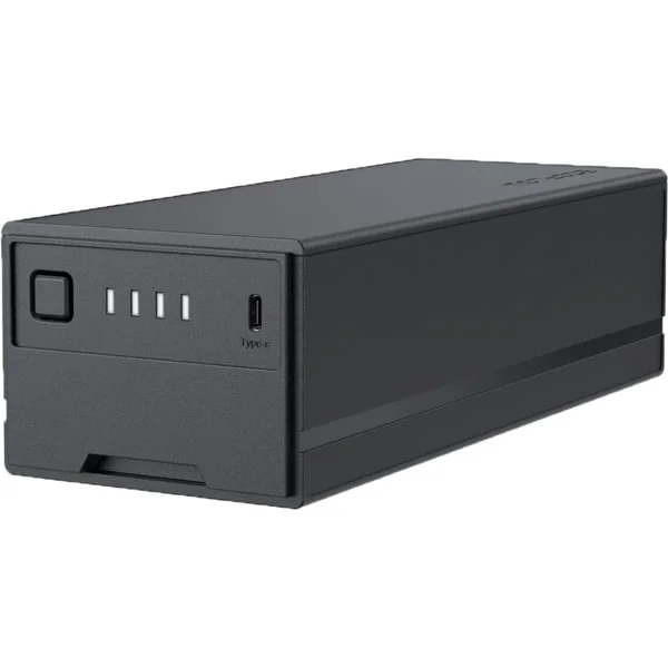 EcoFlow GLACIER Zusatzbatterie, Akku (schwarz, für Kühlbox GLACIER, 298 Wh)