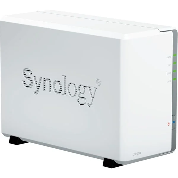 Synology DS223j, NAS (weiß)