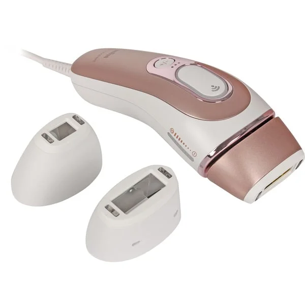 Braun Skin i·expert IPL PL7253, Haarentferner (weiß/roségold, inkl. Etui + 3 Aufsätze + Venus Extra Smooth)