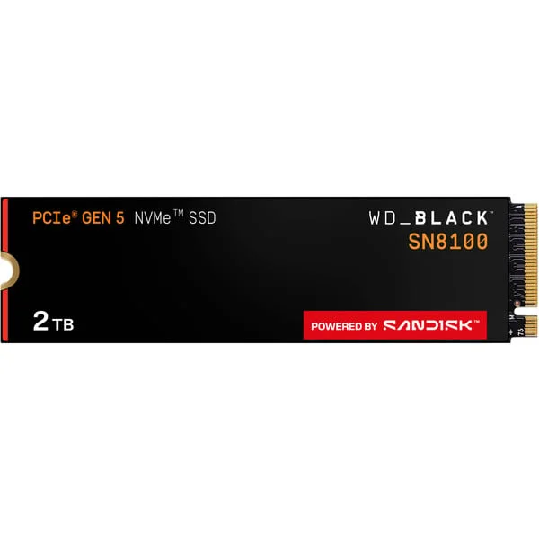 WD Black SN8100 2TB, SSD (PCIe 5.0 x4, NVMe 2.0, M.2 2280)