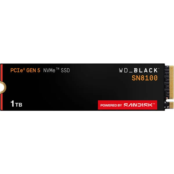 WD Black SN8100 1TB , SSD (PCIe 5.0 x4, NVMe 2.0, M.2 2280)