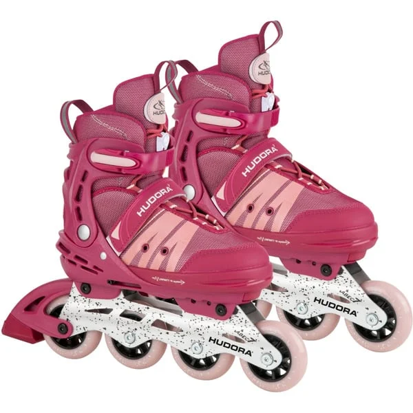 HUDORA Inline Skates Comfort Gr. 29-34, Inline-Skates (rosa)