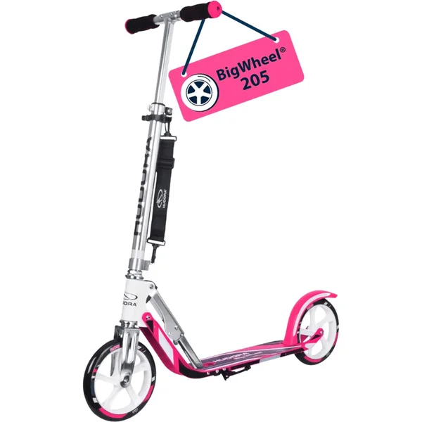 HUDORA BigWheel 205, Scooter (weiß/pink)