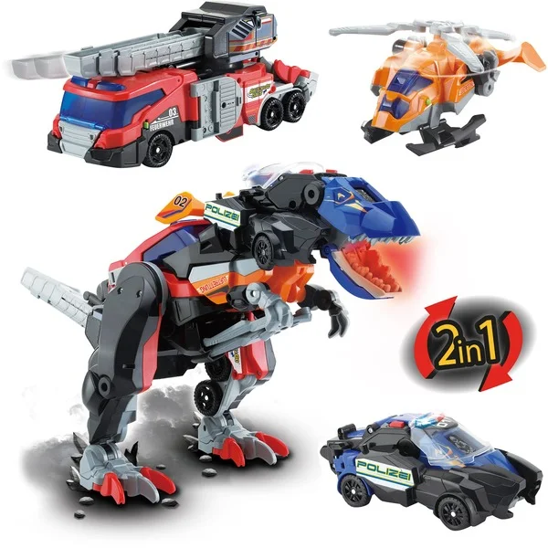 VTech Switch & Go Dinos - 3-in-1 Super-T-Rex, Spielfigur