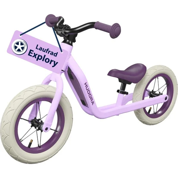 HUDORA Laufrad Explory 12" (lavendel)