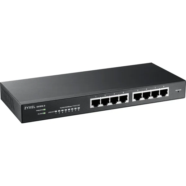 Zyxel GS1915-8, Switch