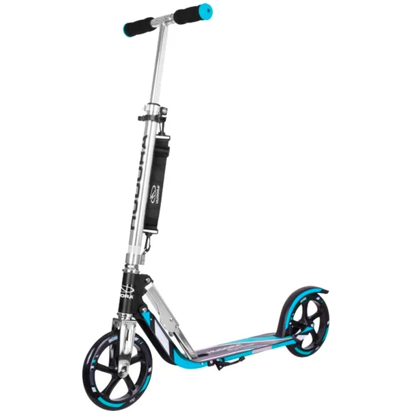 HUDORA BigWheel 205, Scooter (schwarz/blau)