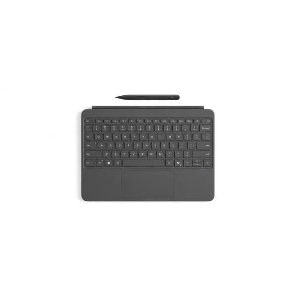 Microsoft Surface Pro 12-Zoll-Keyboard mit Slim Pen, Tastatur (schiefer, DE-Layout)