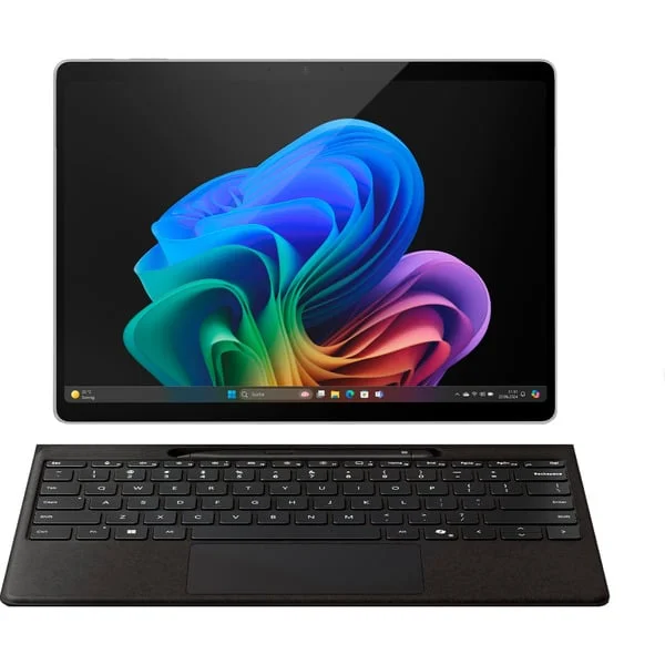 Microsoft Surface Laptop Copilot+PC 13 Zoll, Notebook (platin, Qualcomm Snapdragon X Plus, Qualcomm Adreno GPU, 16 GB LPDDR5X, 512 GB (512 GB Flash), Windows 11 Home)