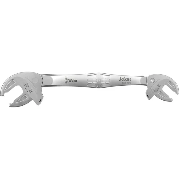 Wera 6006 Joker XS / S Selbstjustierender Doppelmaulschlüssel, Schraubenschlüssel (SW 7 - 13mm und 1/4" - 8/16")