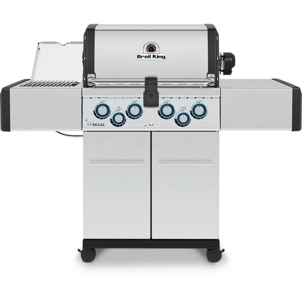 Broil King Gasgrill Regal S 490 IR (edelstahl, mit Infrarot-Seitenbrenner und Heckbrenner)