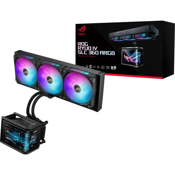 ASUS ROG Ryuo IV SLC 360 ARGB, Wasserkühlung (schwarz)