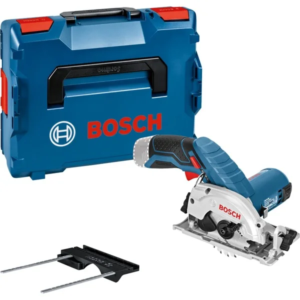 Bosch Professional Akku-Handkreissäge GKS 12V-Li, 12Volt (blau/schwarz, ohne Akku und Ladegerät, in L-BOXX)