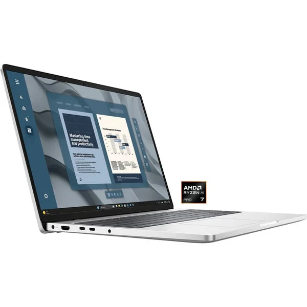 Dell Pro 16 (3VYFV), Notebook (platin, AMD Ryzen AI 7 PRO 350, AMD Radeon 860M, 16 GB DDR5, 512 GB (512 GB SSD), Windows 11 Pro)