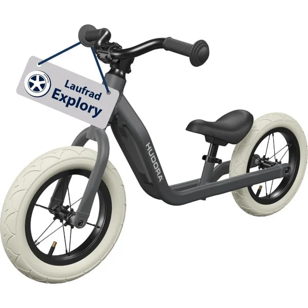 HUDORA Laufrad Explory 12" (grau)