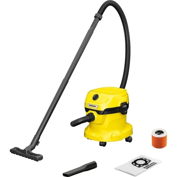 Kärcher WD 2 PLUS V-12/4/18/C, Nass-/Trockensauger (gelb)