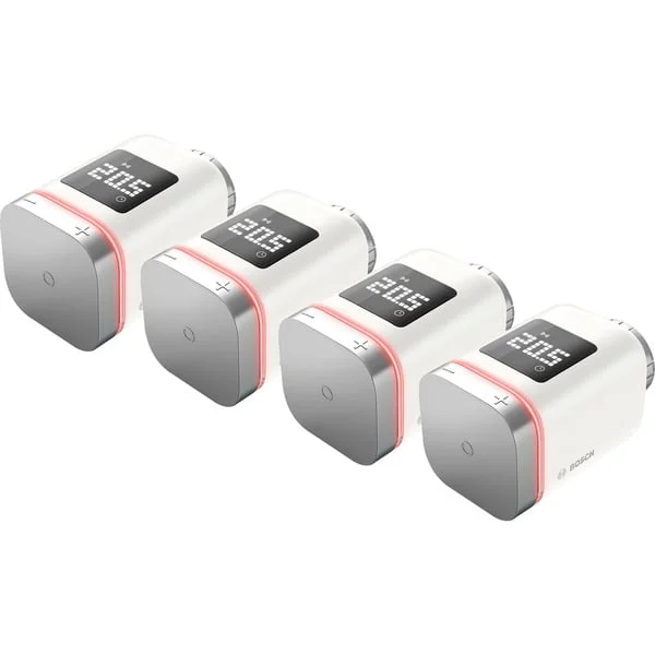 Bosch Smart Home Smart Home Heizkörper-Thermostat II [+M] , Heizungsthermostat (weiß, 4er Pack)
