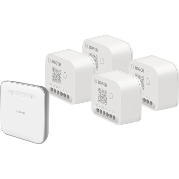 Bosch Smart Home Smart Home Starterset mit 4 Licht-/Rollladensteuerungen