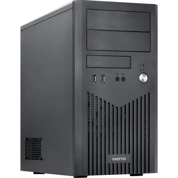 Chieftec BD-25B-350GPB, Tower-Gehäuse (schwarz, inkl. 350-Watt-Netzteil)