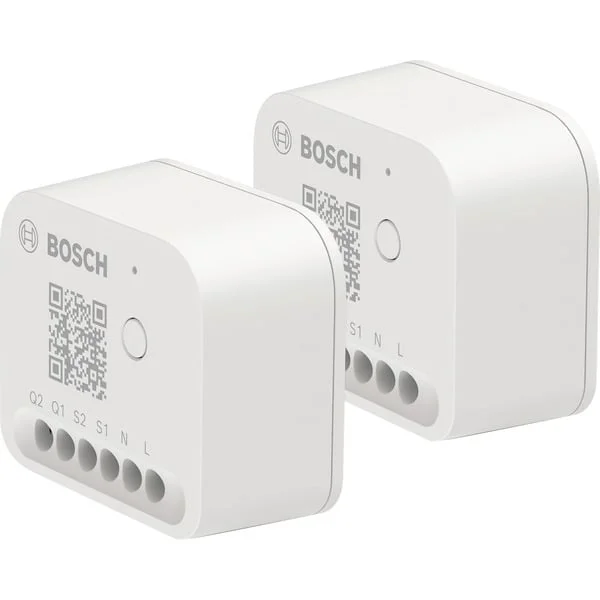 Bosch Smart Home Smart Home Licht-/Rolladensteuerung II, Relais (2er Pack)
