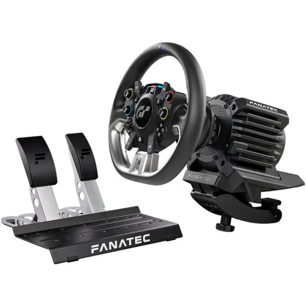 Fanatec Gran Turismo DD Pro (5 Nm), Simulatoren-Set (schwarz, für PC & PlayStation)