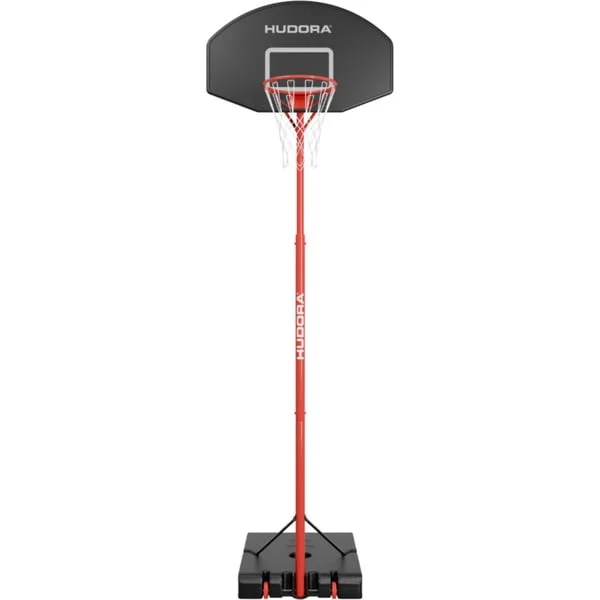HUDORA Start Basketballständer 260, Fitnessgerät (rot/schwarz)