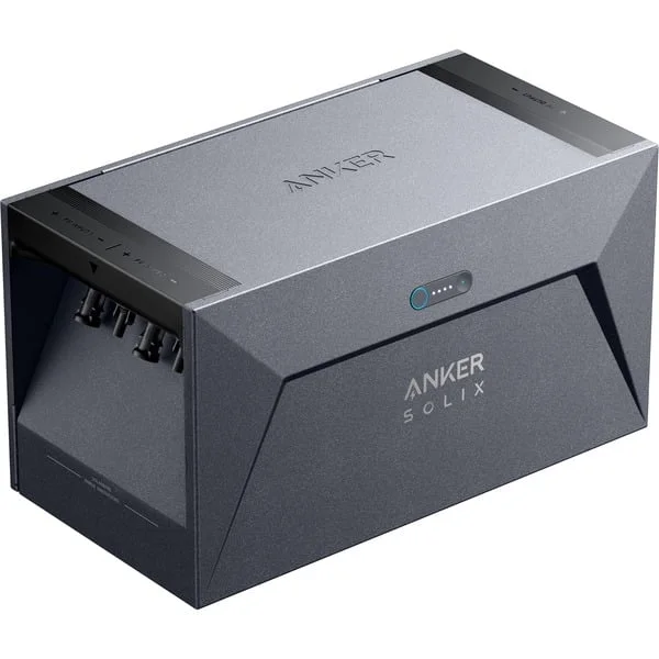 Anker SOLIX Solarbank E1600, 0% MWST, Powerstation (grau, 800 Watt, 1.600 Wh)