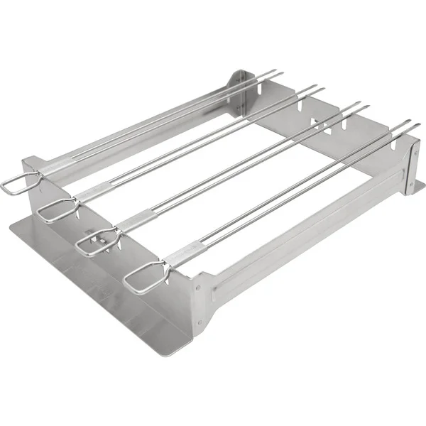 Broil King Narrow Spießgestell (edelstahl, mit 4 Doppelspießen)