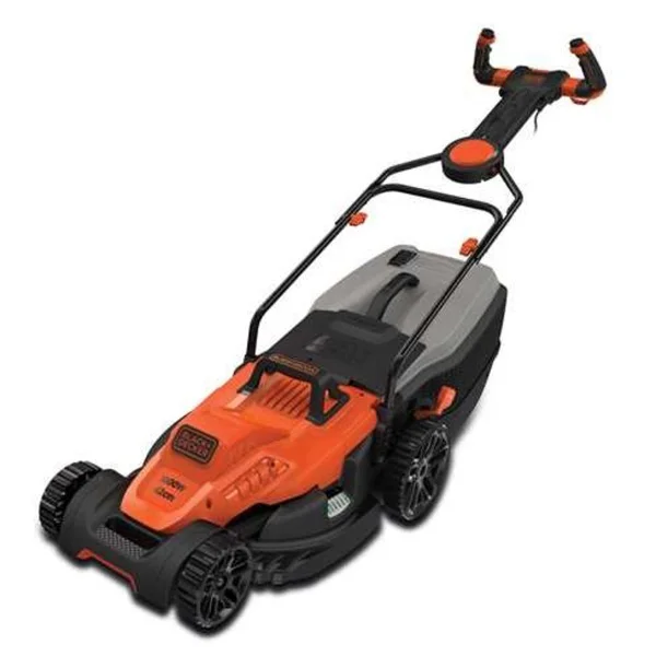 BLACK+DECKER Rasenmäher BEMW481ES, 42cm (orange/schwarz, 1.800 Watt)