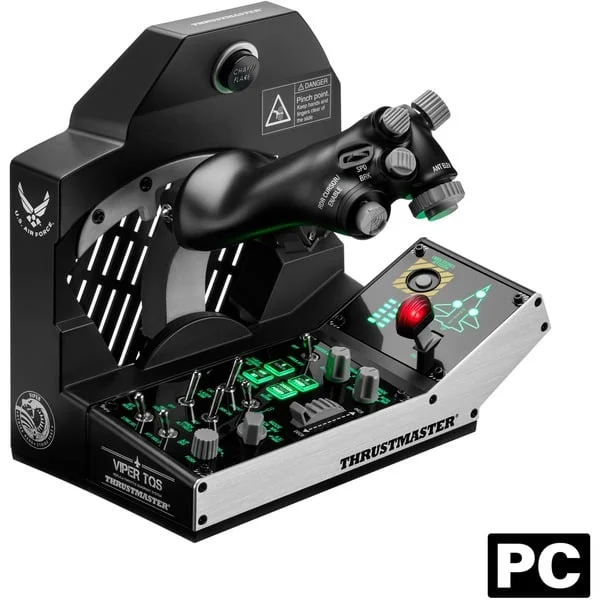 Thrustmaster Viper TQS Mission Pack, Set (schwarz)