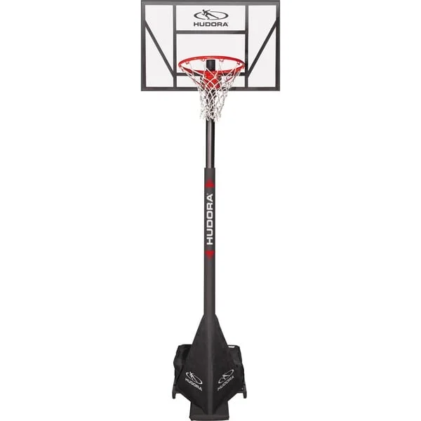 HUDORA Basketballständer Competition Pro (schwarz/transparent)