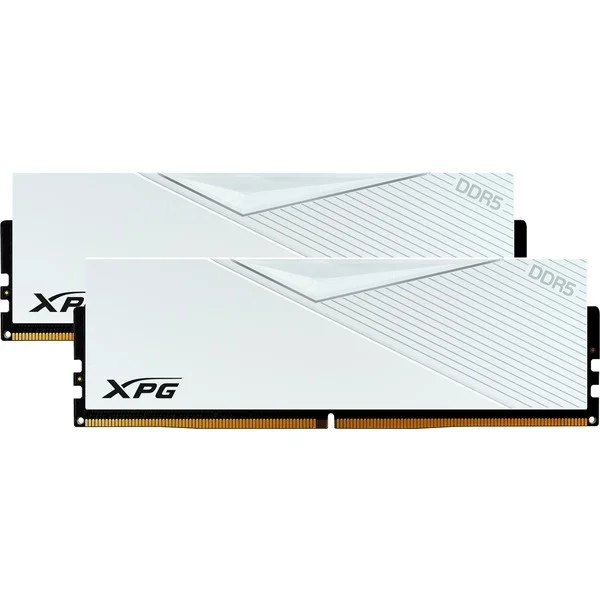 ADATA DIMM 32 GB DDR5-6400 (2x 16 GB) Dual-Kit, Arbeitsspeicher (weiß, AX5U6400C3216G-DCLAWH, XPG Lancer, INTEL XMP, AMD EXPO)