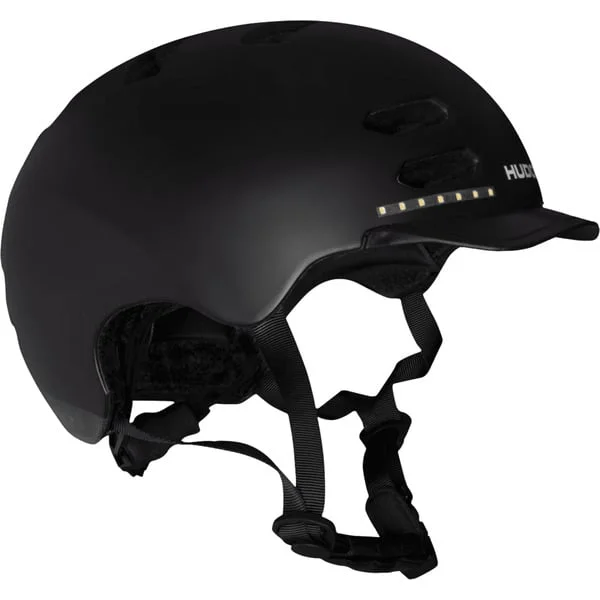 HUDORA Skaterhelm LED (schwarz, Gr. L)