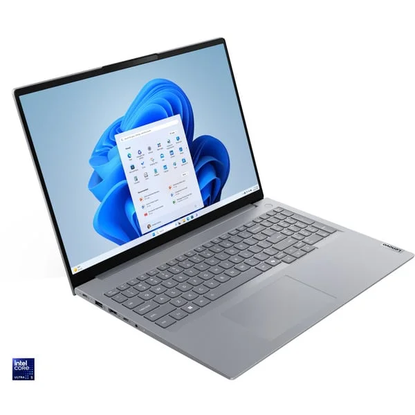 Lenovo ThinkBook 16 G8 IAL (21SK00C2GE), Notebook (grau, Intel® Core™ Ultra 5 225U, Intel® Graphics, 32 GB DDR5, 512 GB (512 GB SSD), Windows 11 Pro)