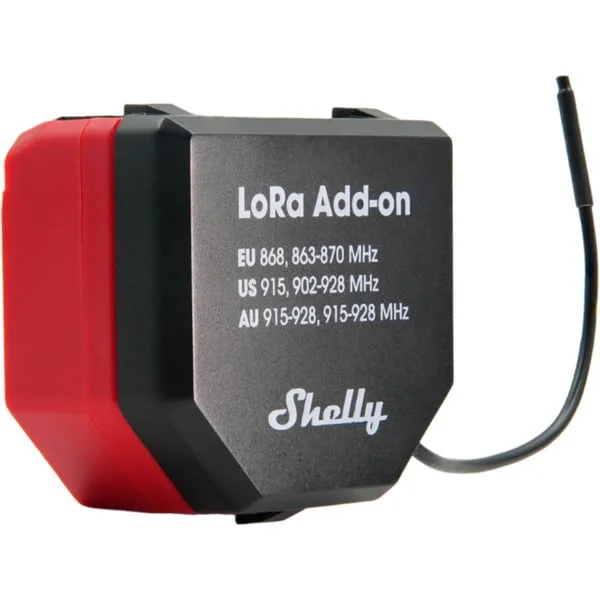 Shelly LoRa Add-on, Funkmodul (schwarz, 2er Pack)