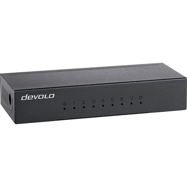 devolo Ethernet Switch 8 Port 7234 (schwarz)