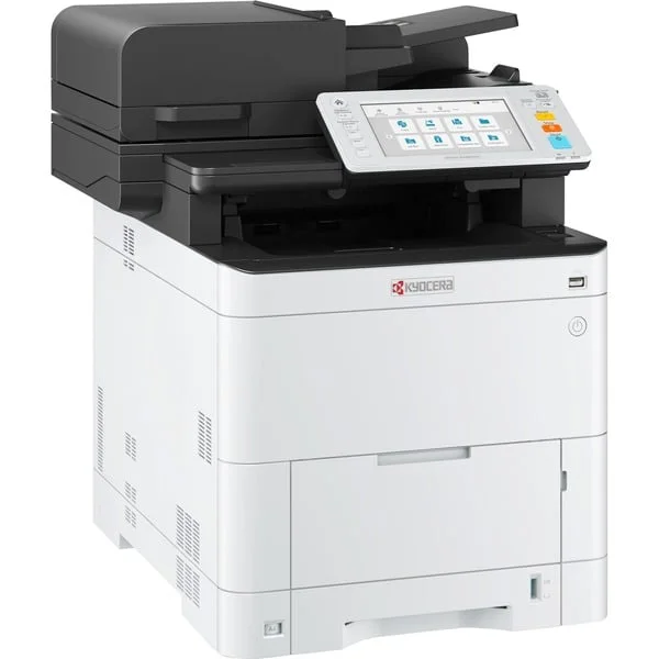 Kyocera ECOSYS MA4000cifx (inkl. 3 Jahre Kyocera Life Plus), Multifunktionsdrucker (grau/schwarz, USB, LAN, Scan, Kopie, Fax, HyPAS , Duplex (Druck), Duplex (Scan))