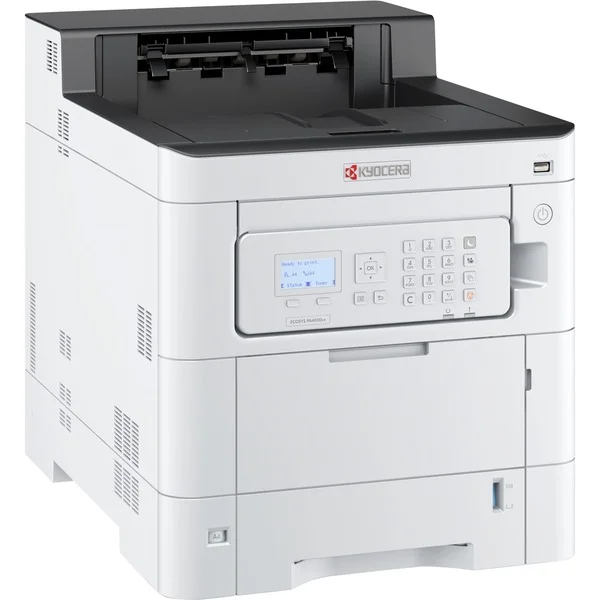 Kyocera ECOSYS PA4000cx (inkl. 3 Jahre Kyocera Life Plus), Farblaserdrucker (grau/schwarz, Duplex (Druck))
