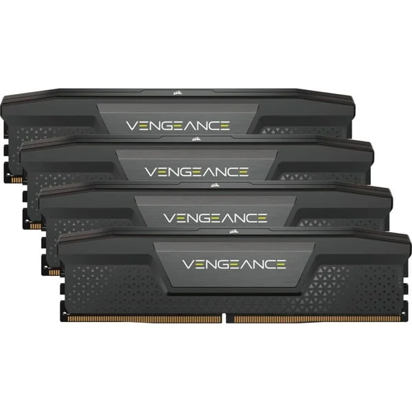 Corsair DIMM 96 GB DDR5-5600 (4x 24 GB) Quad-Kit, Arbeitsspeicher (schwarz, CMK96GX5M4B5600C40, Vengeance, INTEL XMP)
