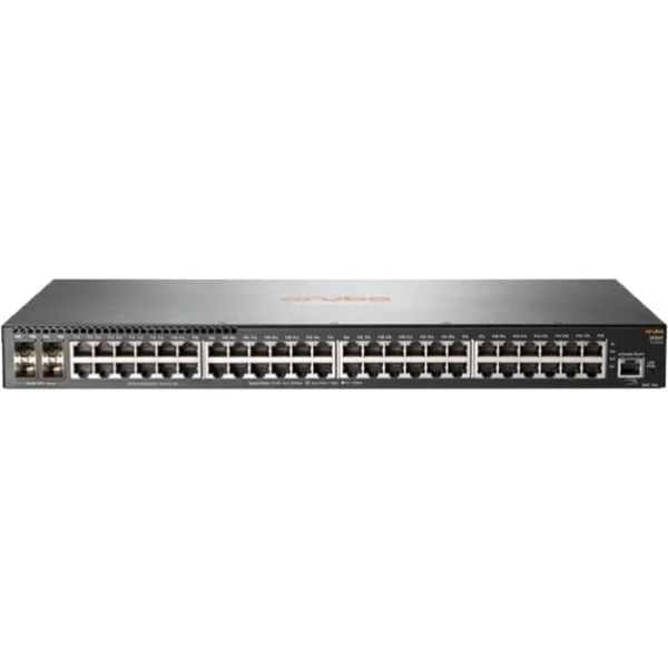 Hewlett Packard Enterprise 2930F 48G 4SFP+, Switch (silber)