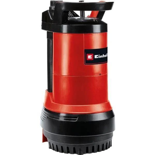 EINHELL Regenfasspumpe GE-PP 5555 RB-A, Tauch- / Druckpumpe (rot/schwarz, 550 Watt)