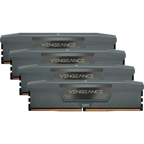 Corsair DIMM 64 GB DDR5-6000 (4x 16 GB) Quad-Kit, Arbeitsspeicher (schwarz, CMK64GX5M4B6000C36, Vengeance, INTEL XMP)