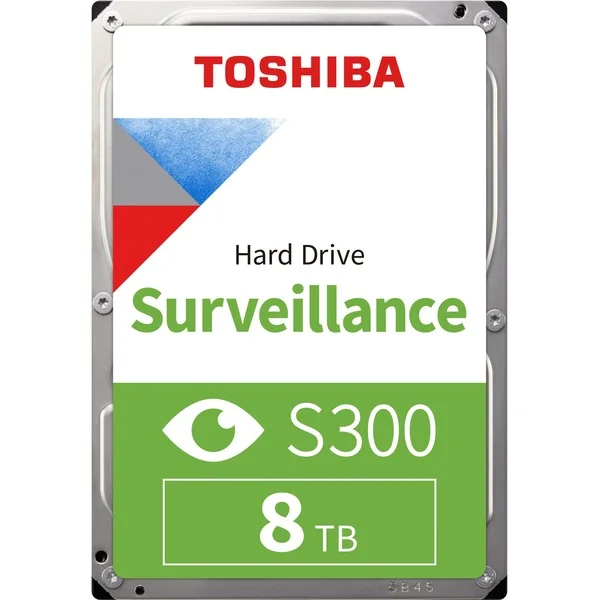 Toshiba S300 8 TB, Festplatte (SATA 6Gb/s, 3,5", Bulk)
